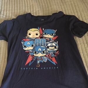 Funko Blue and Red Superhero Short Sleeve Tee